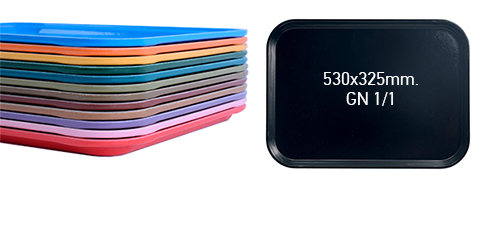 Dienbladen Camtray & Serve-tray afm. 530x325mm. - GN 1/1